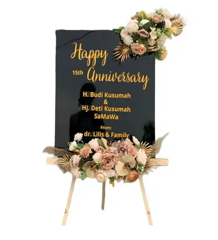 Papan Bunga Akrilik Kumbayau