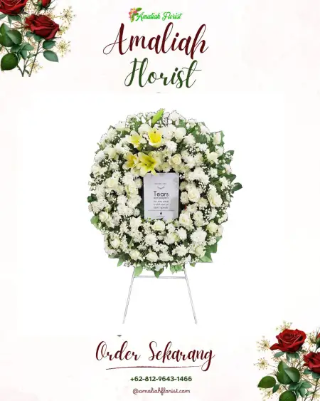 Krans Bunga Duka Kumbayau